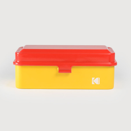 KODAK FILM CASE 120/135 JAUNE/ROUGE