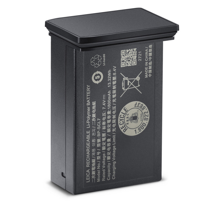 LEICA BATTERIE BP-SCL7 NOIR M11 24026