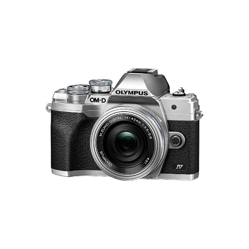OLYMPUS OM-D E-M10 IV SILVER+14-42