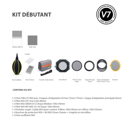 NISI Kit V7Débutant