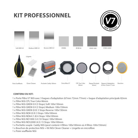 NISI KIT V7 PROFESSIONNEL