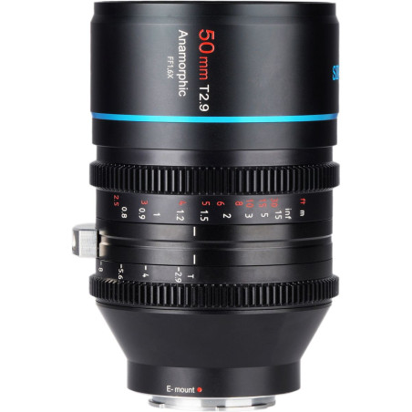 Sirui 50mm T2.9 1.6X FF Anamorphic Canon RF