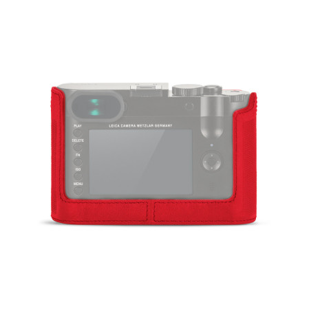 LEICA PROTECTEUR DEMI-ETUI Q2 ROUGE