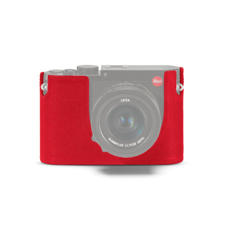 LEICA PROTECTEUR DEMI-ETUI Q2 ROUGE