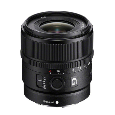 Sony E 15mm F1.4 G