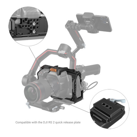 SMALLRIG 3270 Full Cage for BMPCC 6K Pro