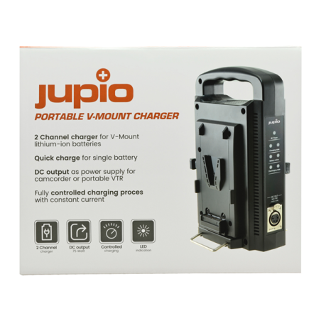 Jupio V-Mount Chargeur double