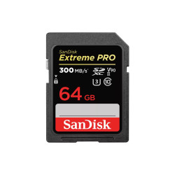 SanDisk ExtremePRO SDHC V90 64GB 300MB UHS-II