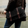ONA BAG The Brixton (Noir Canevas) ONA BAG The Brixton (Noir Canevas)