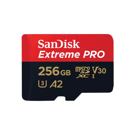 SANDISK MICRO SD EXTREME PRO 256GB 200/140MB/