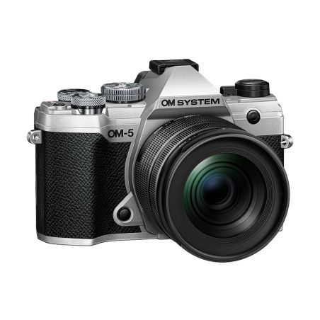 OM SYSTEM OM-5+12-45 F4 PRO KITSILVER/NOIR