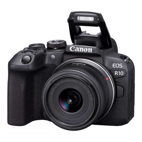 CANON EOS R10+RF-S 18-45/4,5-6,3 IS STM+BAGUE