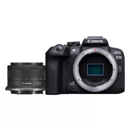 CANON EOS R10+RF-S 18-45/4,5-6,3 IS STM+BAGUE