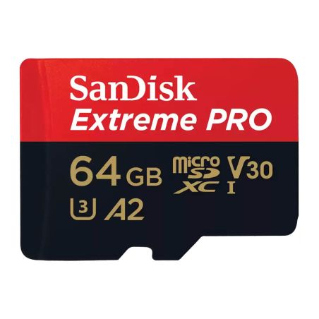 SANDISK MICRO SD EXTREME PRO 64GB200/90MB/S