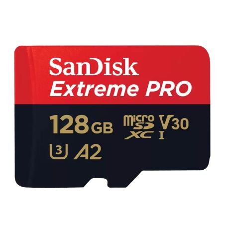 SANDISK MICRO SD EXTREME PRO 128GB 200MB/S A2