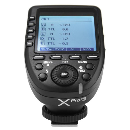 GODOX XPRO-C TTL WIRELESS FLASH TRIGGER CANON GODOX XPRO-C TTL WIRELESS FLASH TRIGGER CANON
