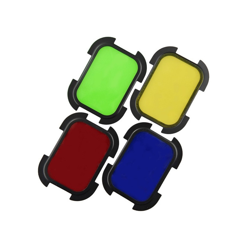 GODOX Grille nid d'abeille + 4 filtres