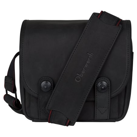 OBERWERTH THE Q BAG BLACK CUIR HYDRO