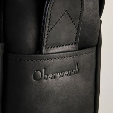 OBERWERTH THE SL SMALL BLACK CUIR HYDRO