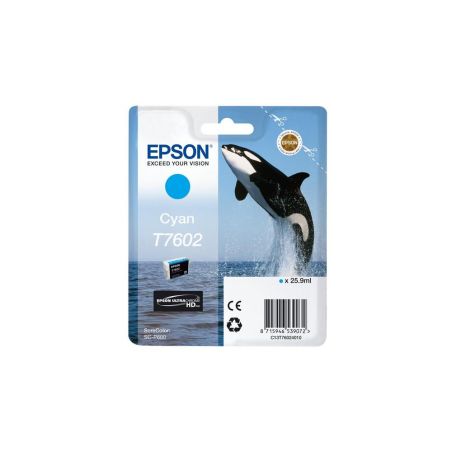 EPSON ENCRE T7602 ORQUE CYAN POUR P600