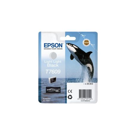 EPSON ENCRE T7609 ORQUE NOIRE TRES CLAIR POUR P600