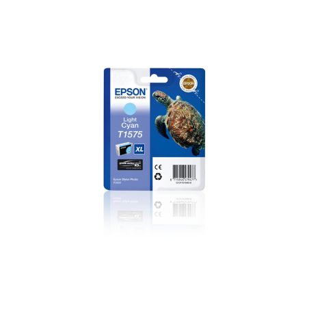 EPSON ENCRE T1575 TORTUE CYAN CLAIR POUR R3000