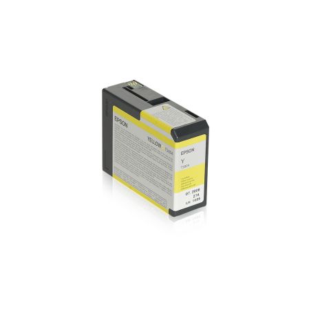 EPSON T5804 ENCRE JAUNE PHOTO POUR 3800/3880 80ml