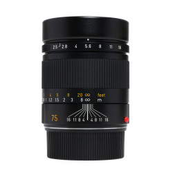 LEICA M 75/2.5 SUMMARIT NOIR