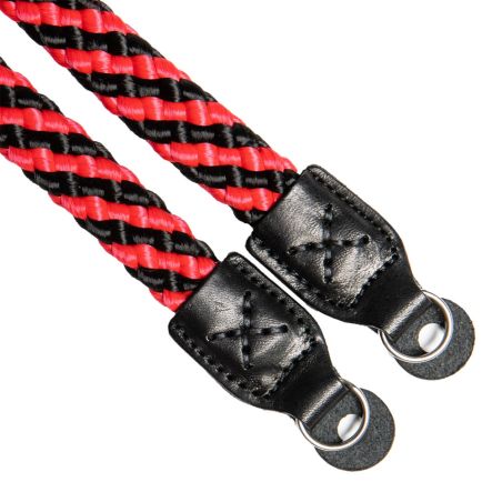 COOPH Braid Camera Strap black/red 125cm