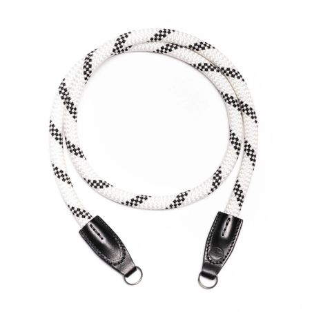 Cooph Leica rope strap white/black 126cm