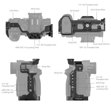 SMALLRIG 4022 CAGE LUMIX S5II/S5 IIX