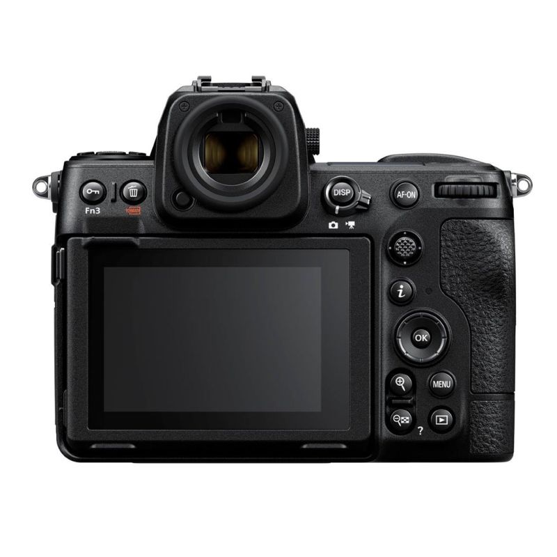 Nikon Z8 – Vue arrière montrant l’écran orientable 
