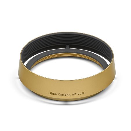 LEICA Q3 PARE-SOLEIL ROUND BRASS FIN 19659