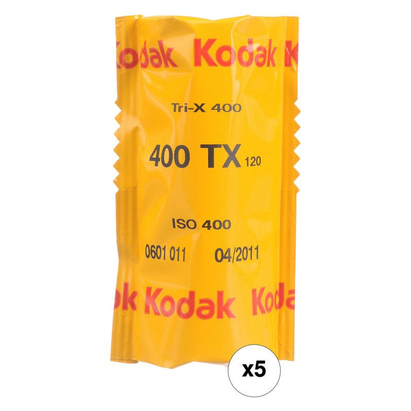KODAK TRI X 400 120 - PACK DE 5