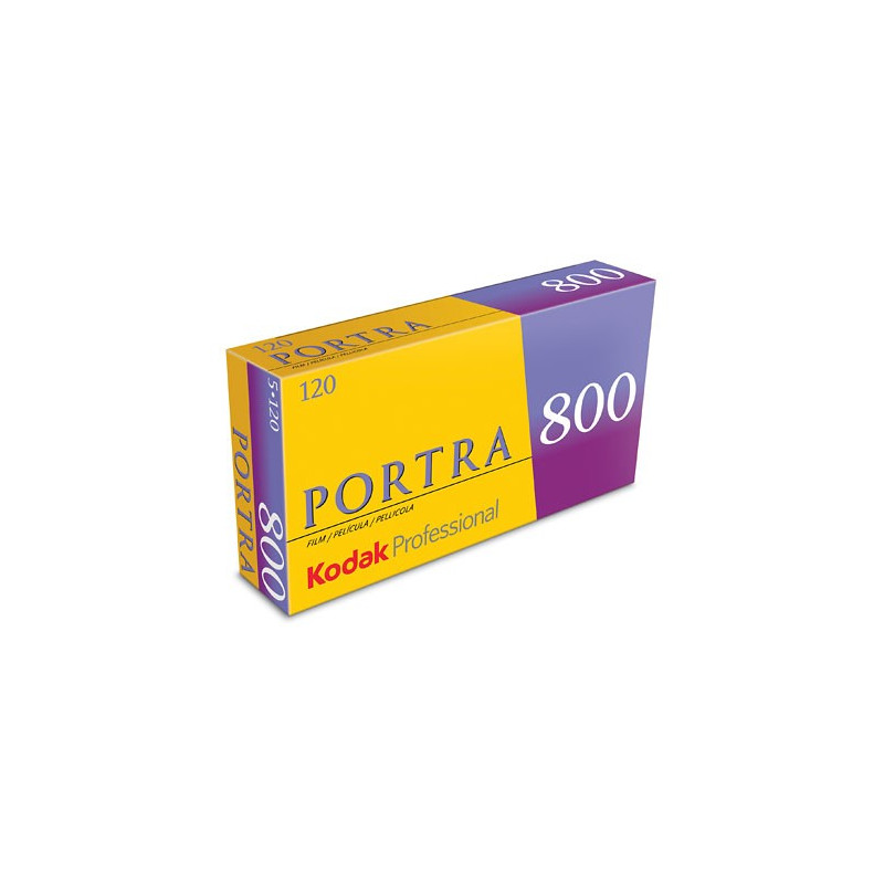 KODAK PORTRA 800 - 120 PACK DE 5