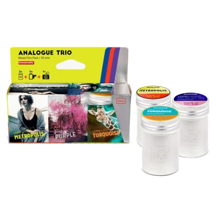 Lomography Analogue Trio Mixed Film Pack 35 mm 3X36