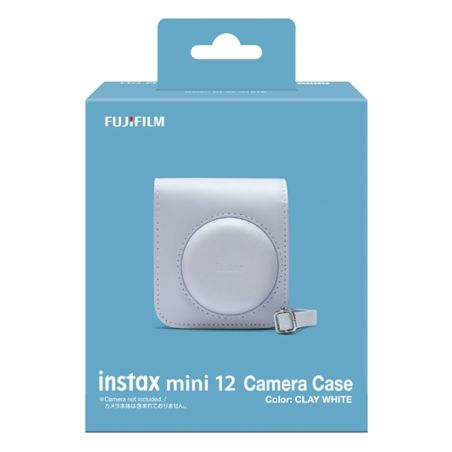 FUJIFILM HOUSSE INSTAX MINI 12 CLAY-WHITE