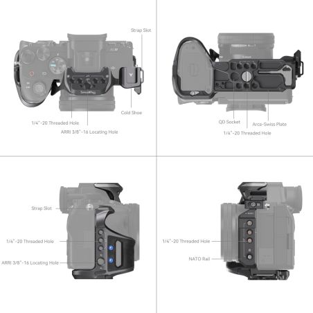 SMALLRIG 3710 RHINO KIT ADV 7RV/7IV/7S III