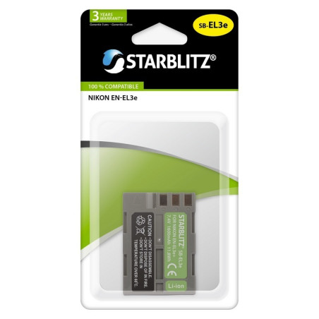 STARBLITZ BATTERIE COMPAT. NIKON EN-EL3E STARBLITZ BATTERIE COMPAT. NIKON EN-EL3E