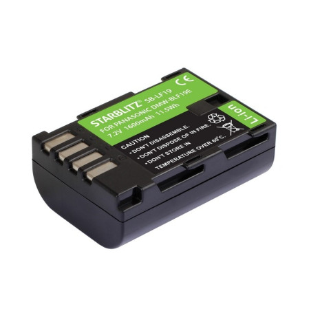 STARBLITZ BATTERIE COMPAT. PANASONIC DMW-BLF19 STARBLITZ BATTERIE COMPAT. PANASONIC DMW-BLF19