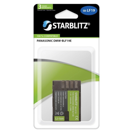 STARBLITZ BATTERIE COMPAT. PANASONIC DMW-BLF19 STARBLITZ BATTERIE COMPAT. PANASONIC DMW-BLF19