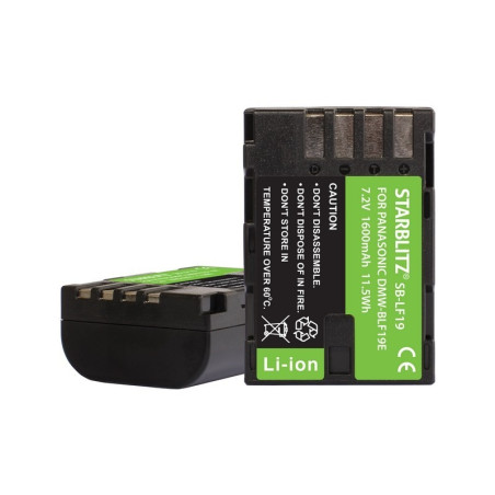 STARBLITZ BATTERIE COMPAT. PANASONIC DMW-BLF19 STARBLITZ BATTERIE COMPAT. PANASONIC DMW-BLF19