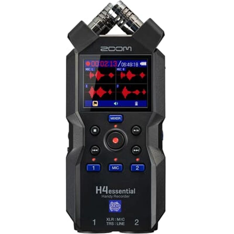 ZOOM H4 Essential Handy Recorder - Enregistreur 4 pistes 32 bits avec ...