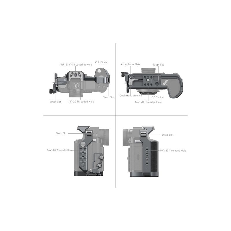 SMALLRIG 4510 KIT CAGE POUR Leica SL3