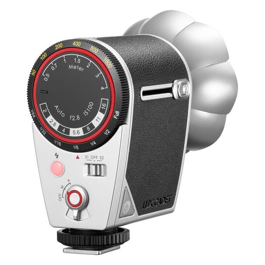 Flash Rétro Godox Lux Master - GN25, Écran Tactile, TTL Sans Fil, Batterie Type-C, Compatible Canon Nikon Sony