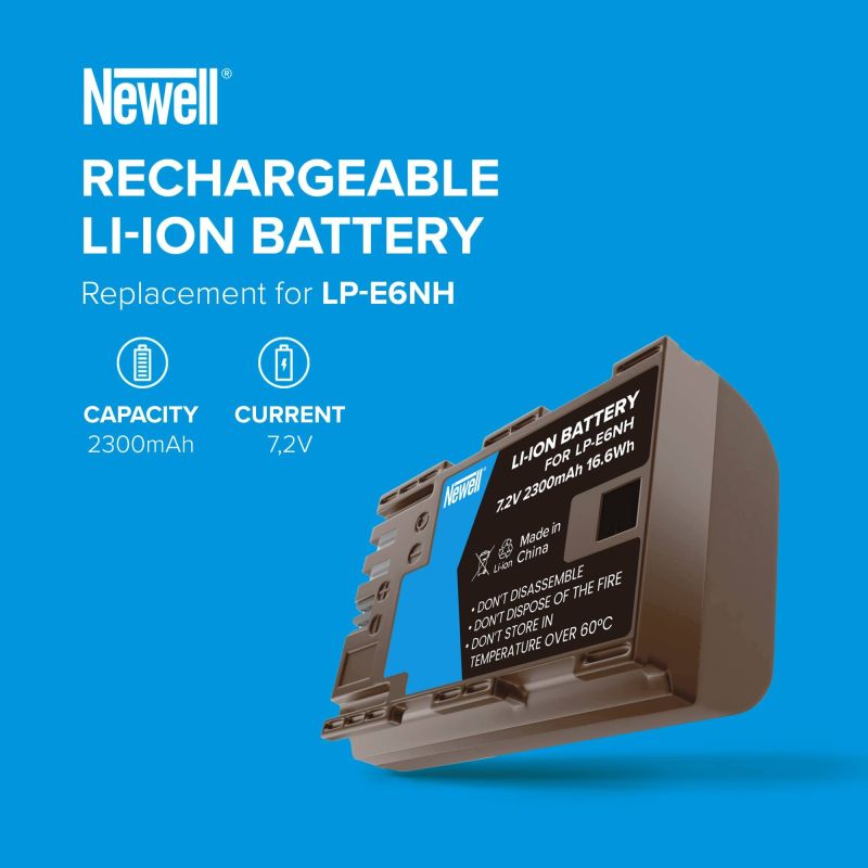 Newell LP-E6NH USB-C Battery for Canon