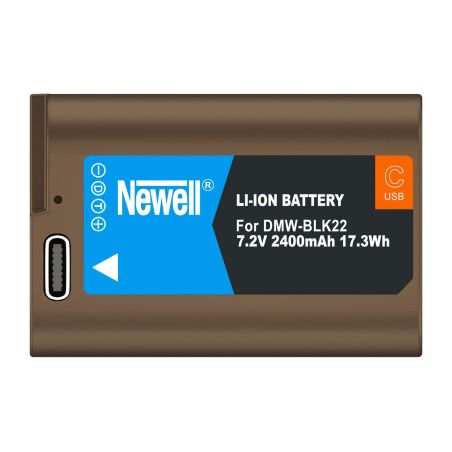Newell DMW-BLK22 USB-C Battery for Panasonic Newell DMW-BLK22 USB-C Battery for Panasonic