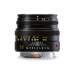 LEICA M 50/2 SUMMICRON NOIR