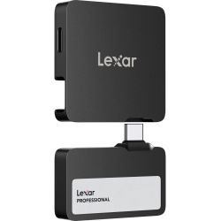 Lexar Go Portable SSD SL400 1TB AVEC HUB NOIR