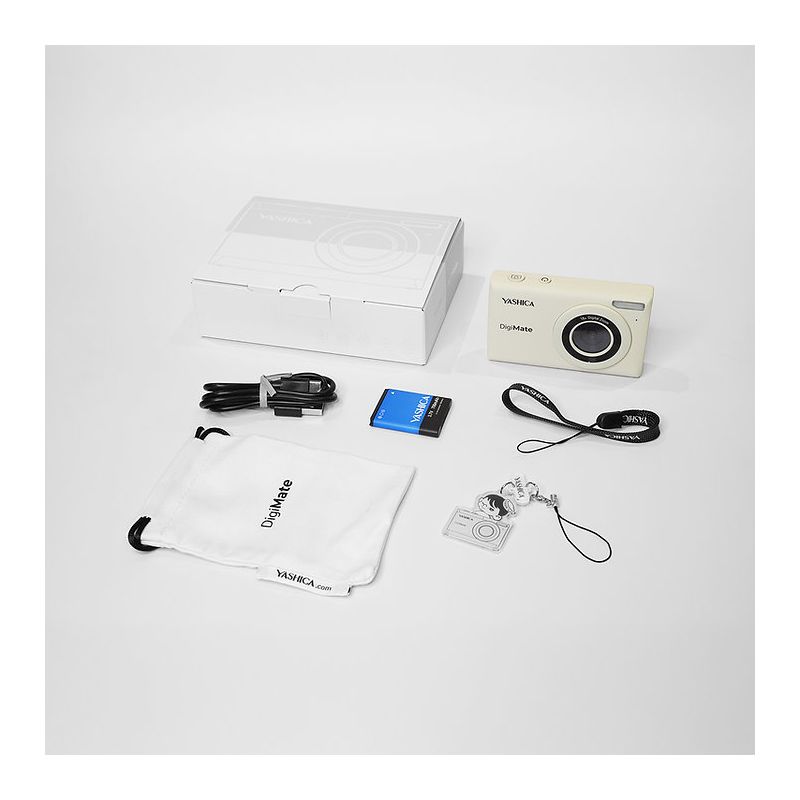 YASHICA DIGIMATE 100 BLANC